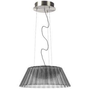 Люстра NAPOLI LED 12W 700LM АЛЮМИНИЙ/ПЕПЕЛЬНЫЙ 3000K