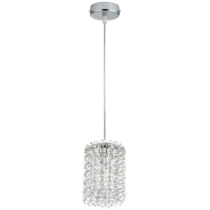 Подвес CRISTALLO 1х40W G9 ХРОМ