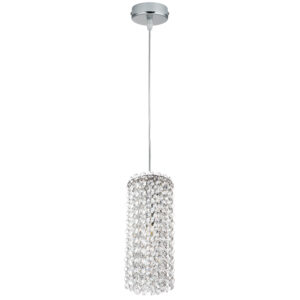 Подвес CRISTALLO 1х40W G9 ХРОМ