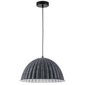 Люстра FENICIA 1х12W (led) E27 ЧЕРНЫЙ/СЕРЫЙ