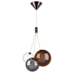 Люстра SFERETTA LED 3х1,35W 180LM КОФЕЙНЫЙ/МУЛЬТИКОЛОР 3000K