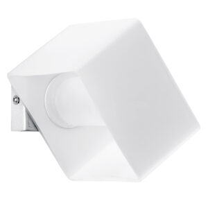 Светильник настенный PEZZO 1х40W G9 ХРОМ/БЕЛЫЙ