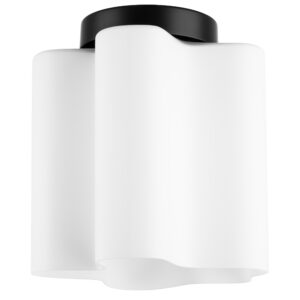 Светильник NUBI 1х40W E27 ЧЕРНЫЙ МАТОВЫЙ/БЕЛЫЙ