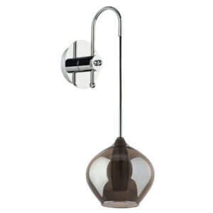 Бра PENTOLA 1х25W G9 ХРОМ/ДЫМЧАТЫЙ