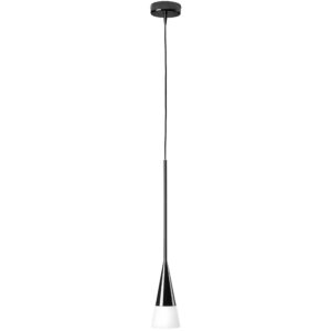 Подвес CONICITA 1х40W E14 ЧЕРНЫЙ/БЕЛЫЙ