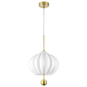 Люстра COLORE 3х6W (led) E14 ЗОЛОТО/БЕЛЫЙ