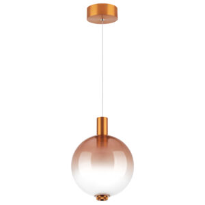 Люстра COLORE LED 1х6W 320LM ЧЕРНЫЙ/КРАСНЫЙ 3000K