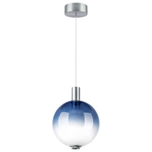Люстра COLORE LED 1х6W 320LM ЧЕРНЫЙ/СИНИЙ 3000K