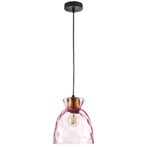 Подвес NUBELLA 1х12W (led) E27 ЧЕРНЫЙ/БРОНЗА/РОЗОВЫЙ
