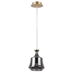 Подвес FORMA 1х10W (led) E14 ШАМПАНЬ/ДЫМЧАТЫЙ