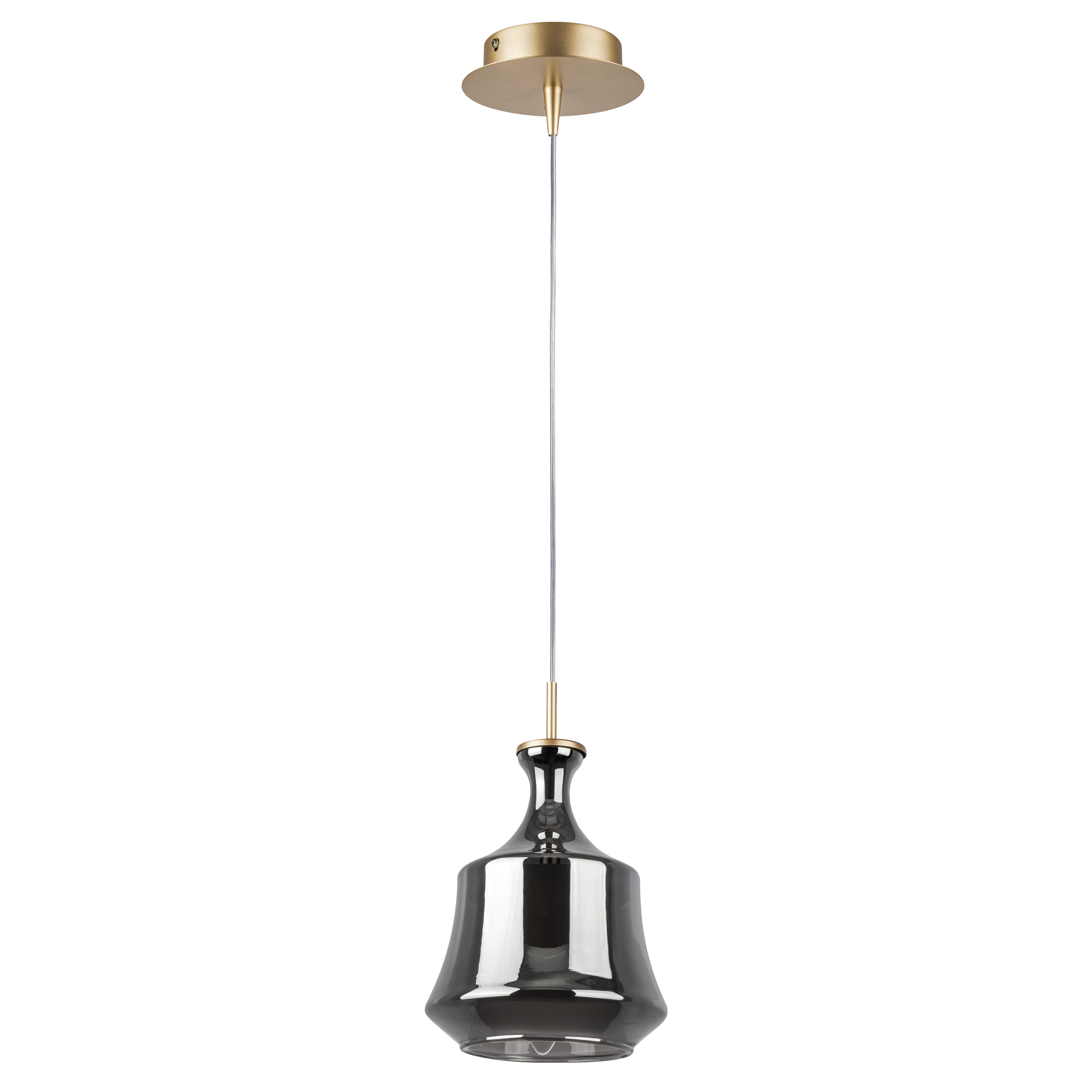 Подвес FORMA 1х10W (led) E14 ШАМПАНЬ/ДЫМЧАТЫЙ
