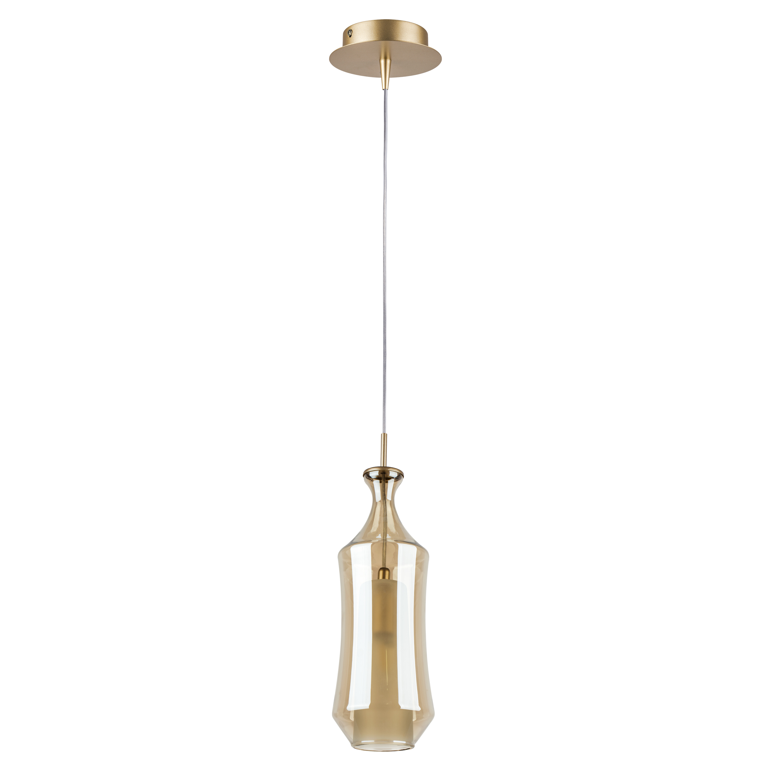 Подвес FORMA 1х10W (led) E14 ШАМПАНЬ/КОНЬЯК
