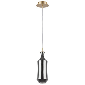 Подвес FORMA 1х10W (led) E14 ШАМПАНЬ/ДЫМЧАТЫЙ