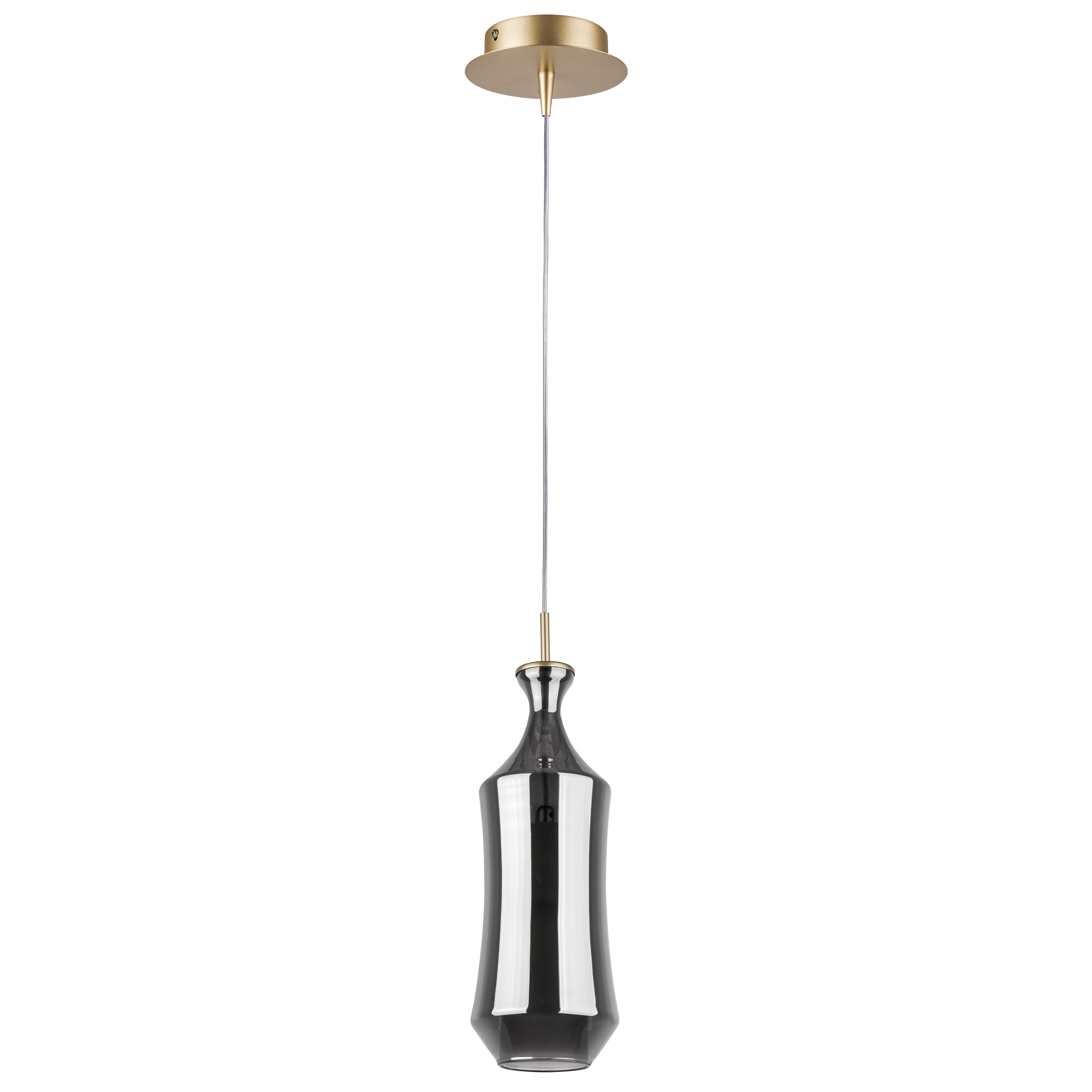 Подвес FORMA 1х10W (led) E14 ШАМПАНЬ/ДЫМЧАТЫЙ