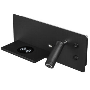 Бра MURO II 4,5W+3W LED 360LM+240LM ЧЕРНЫЙ 3000K