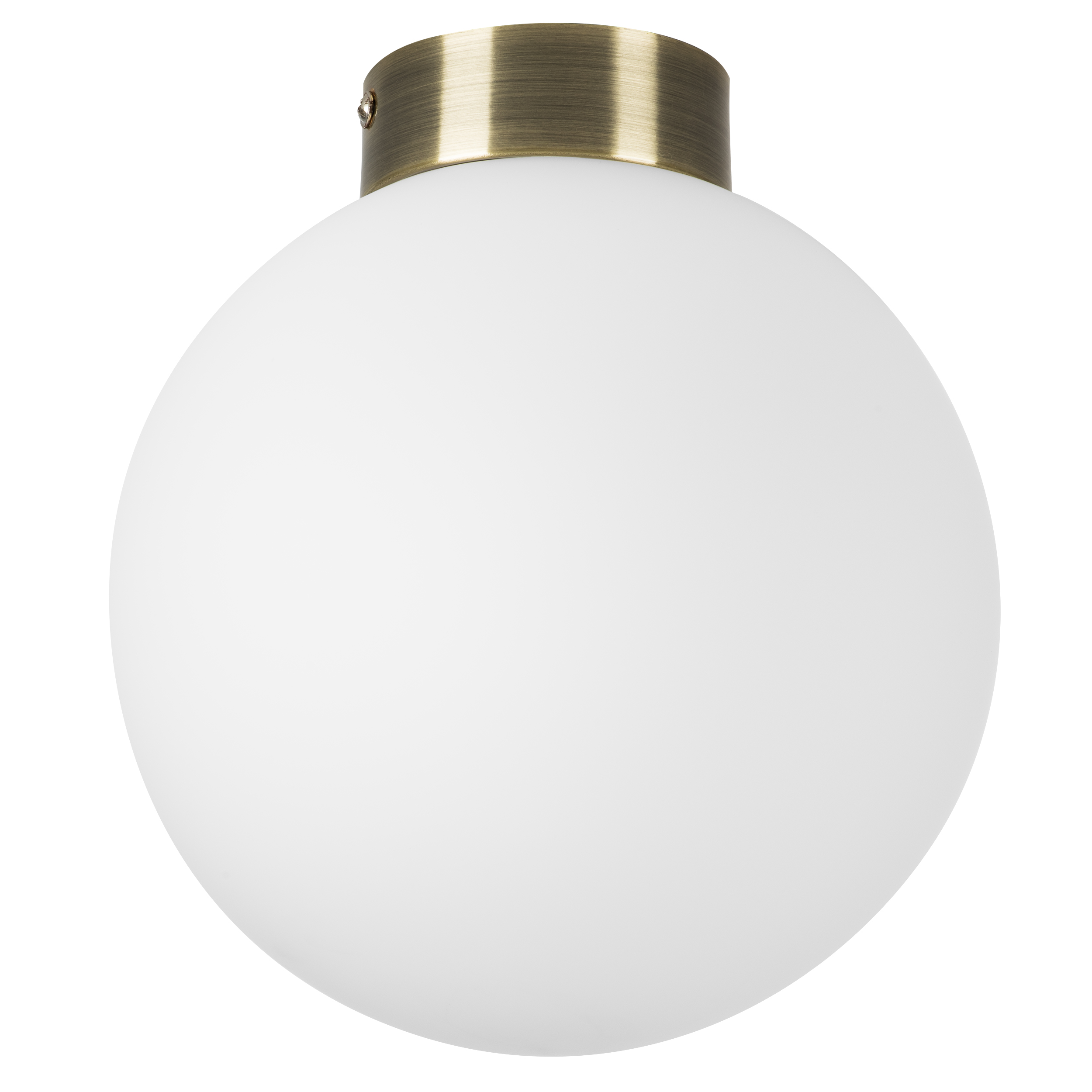 Люстра GLOBO 1х40W E14 БРОНЗА/БЕЛЫЙ