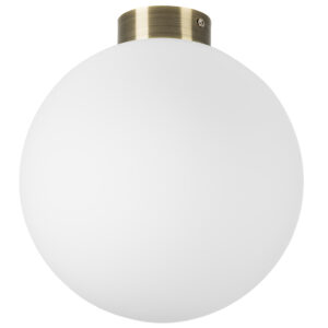 Люстра GLOBO 1х40W E14 БРОНЗА/БЕЛЫЙ