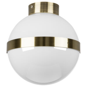 Люстра GLOBO 1х40W E14 БРОНЗА/БЕЛЫЙ
