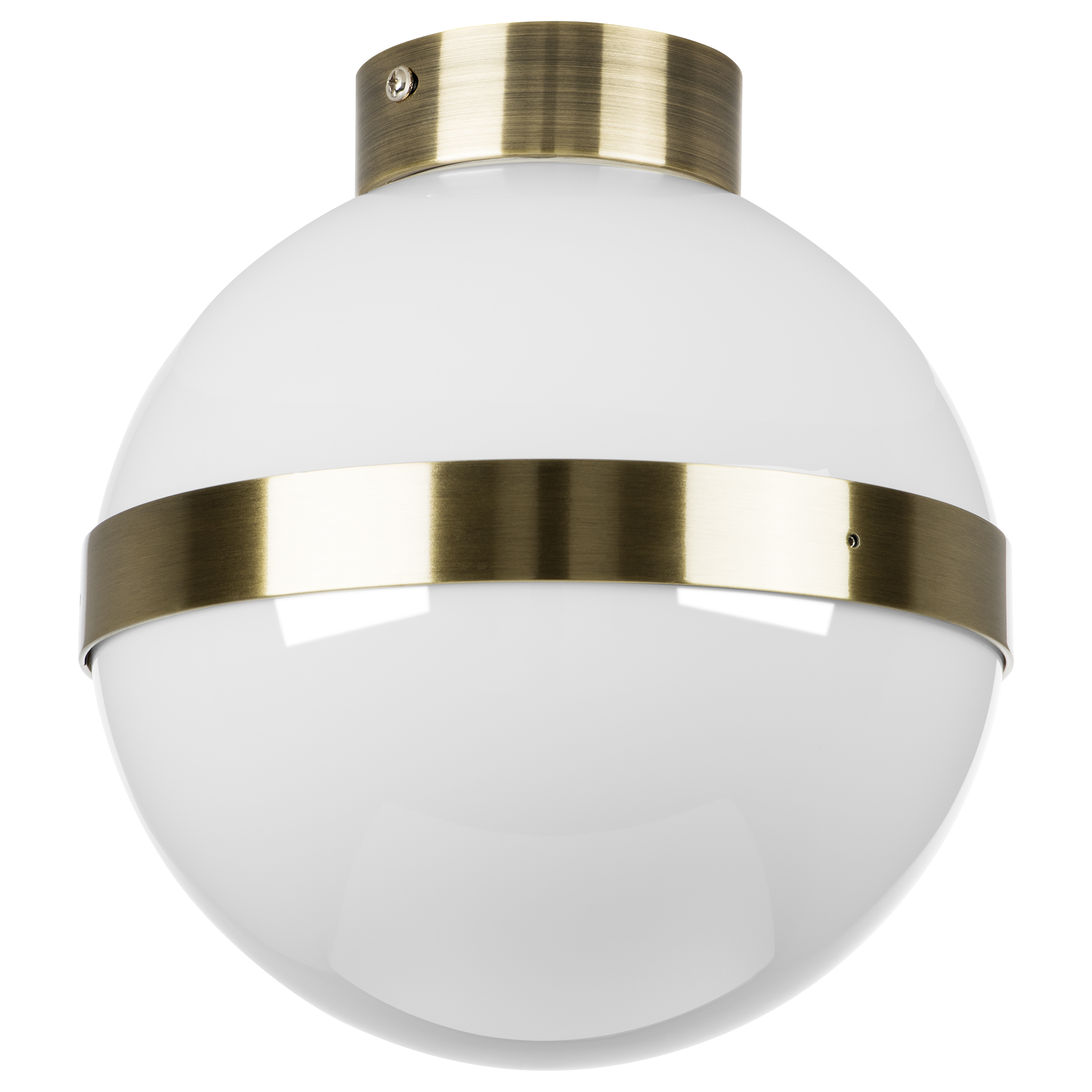 Люстра GLOBO 1х40W E14 БРОНЗА/БЕЛЫЙ