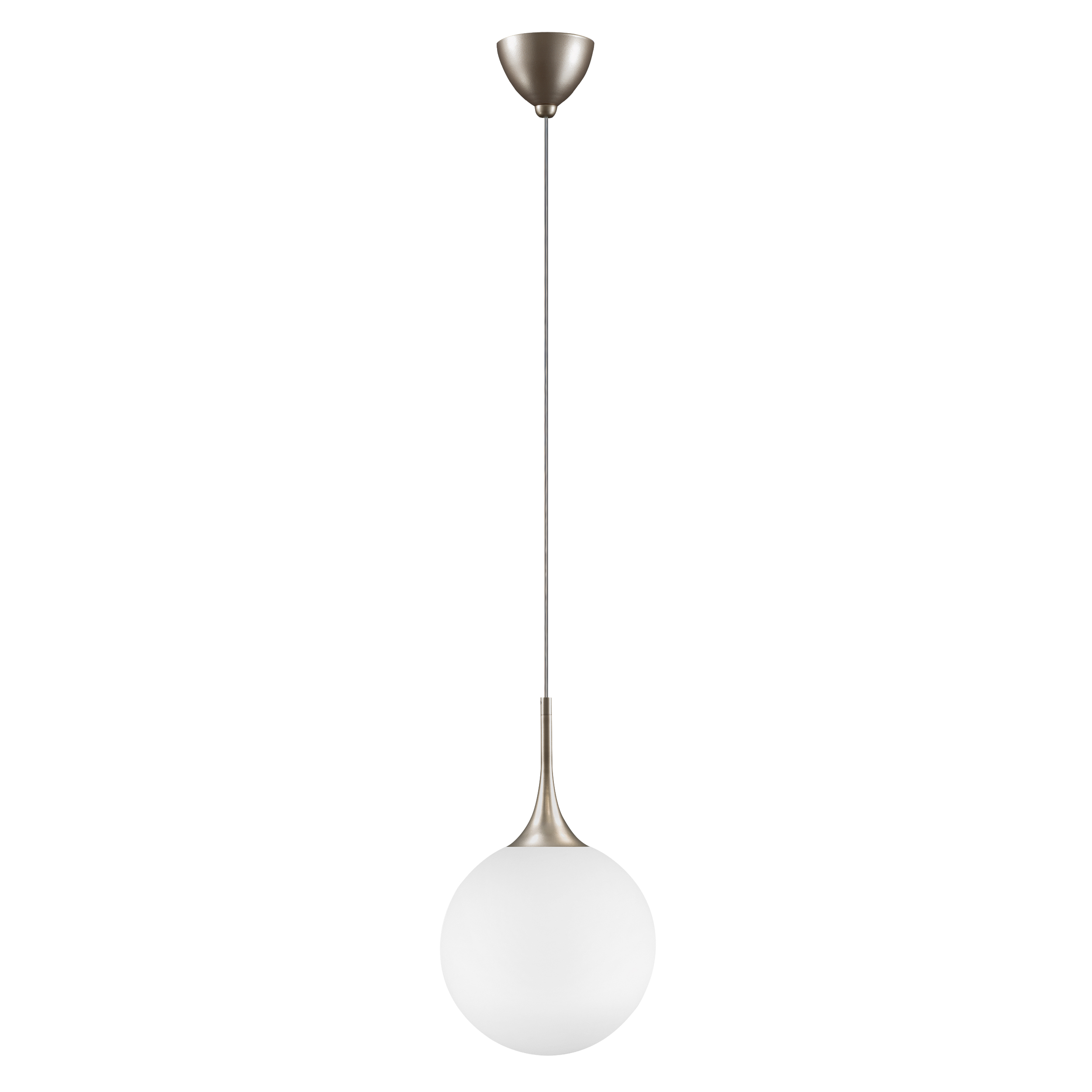 Подвес GLOBO 1х40W E14 шампань/белый