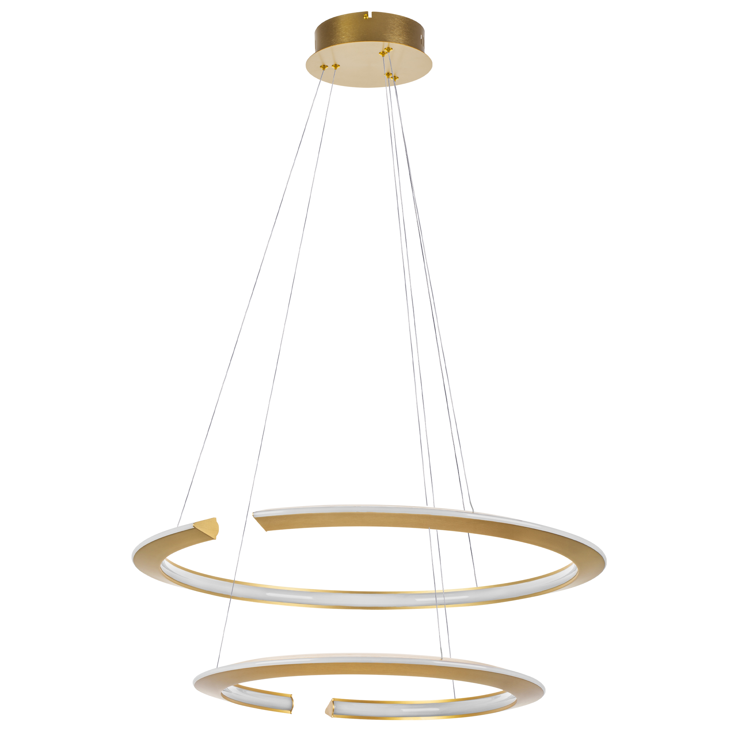 Люстра VIRATA LED 58W 2900LM ЗОЛОТО 3000K