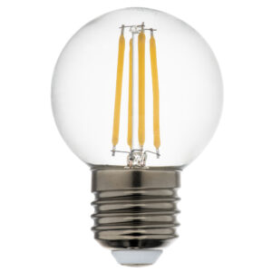 Лампа энергосберегающая LED FILAMENT 220V G50 E27 6W=65W 400-430LM 360G CL 4000K 30000H