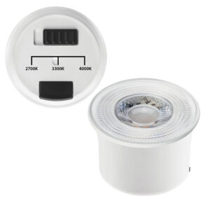 Светодиодный модуль SMD LIGHTSTAR MR16 220V 7W=70W 560LM 50G 2700-3300-4000K
