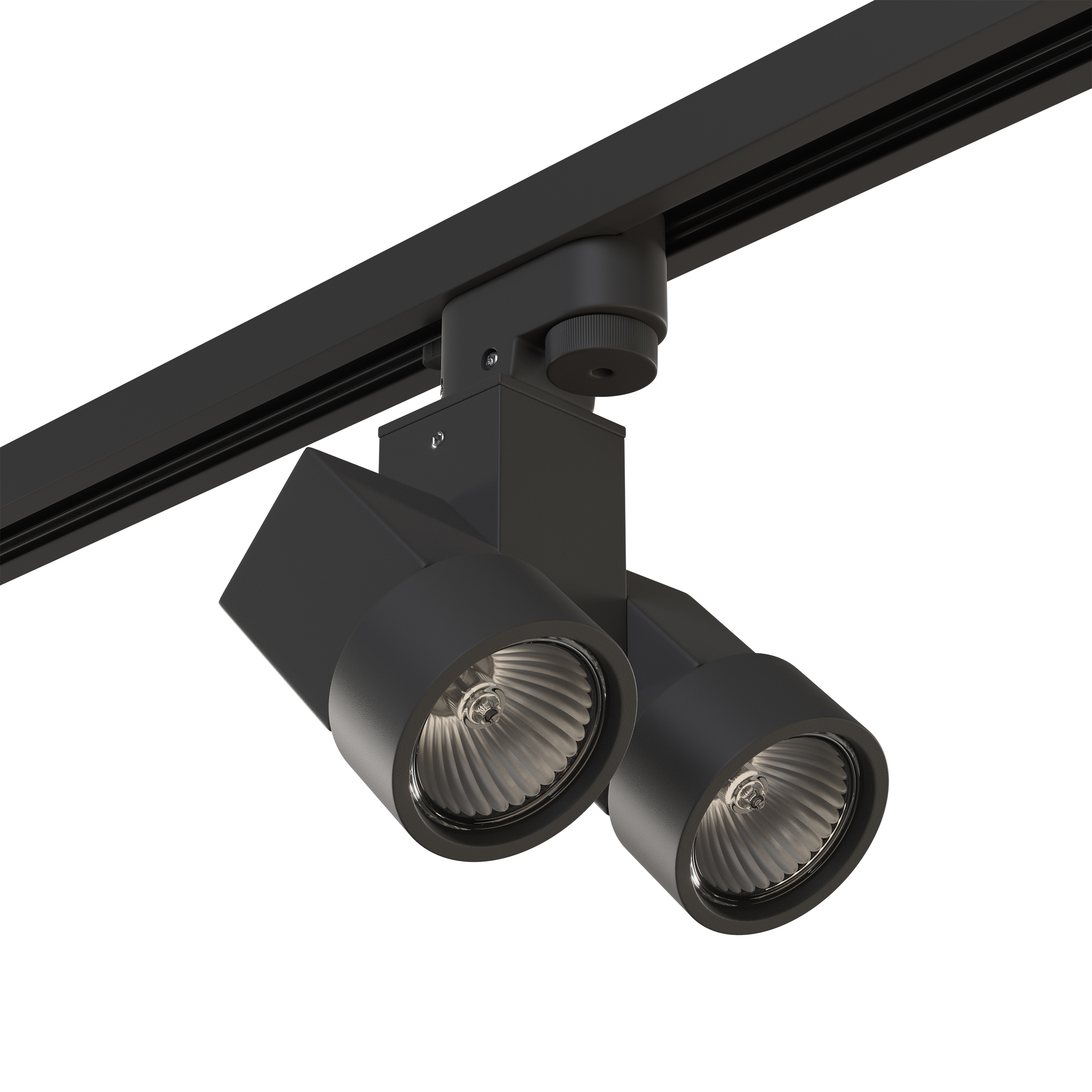 Светильник ILLUMO HP16X2 ЧЕРНЫЙ (592027+051037)