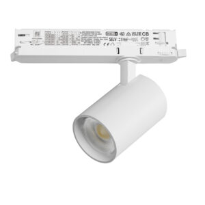 Светильник ALTA BASE для трековой системы Quattro с управлением DALI LED 24W 3040LM 24G БЕЛЫЙ 3000K с адаптером (215236 + 594066)