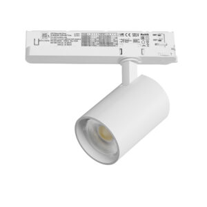 Светильник ALTA BASE для трековой системы Quattro с управлением TRIAC LED 24W 3040LM 24G БЕЛЫЙ 3000K с адаптером (215236 + 594056)