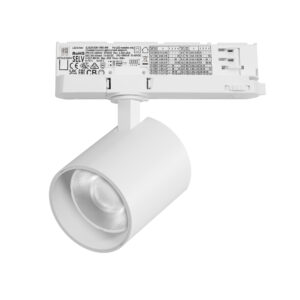 Светильник ALTA BASE для трековой системы Quattro LED 35W 3176LM 36G БЕЛЫЙ 3000K с адаптером (215436 + 594046 + 215403)