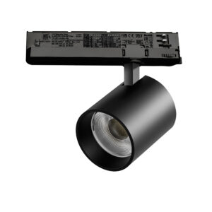 Светильник ALTA BASE для трековой системы Quattro с управлением TRIAC LED 35W 3176LM 24G ЧЕРНЫЙ 4000K с адаптером (215447 + 594057)