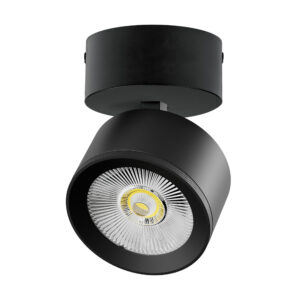 Светильник ALTA PRO накладной LED 15W 1700LM 36G ЧЕРНЫЙ 4000K с накл. чашей (215547 + 215017 + 215010-15)