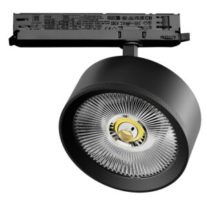 Светильник ALTA PRO для трековой системы Quattro с управлением DALI LED 35W 3230LM 36G ЧЕРНЫЙ 3000K с адаптером (215737 + 594067)