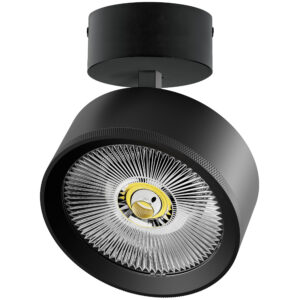 Светильник ALTA PRO накладной LED 35W 3230LM 36G ЧЕРНЫЙ 3000K с накл. чашей (215737 + 215017 + 215010-35)