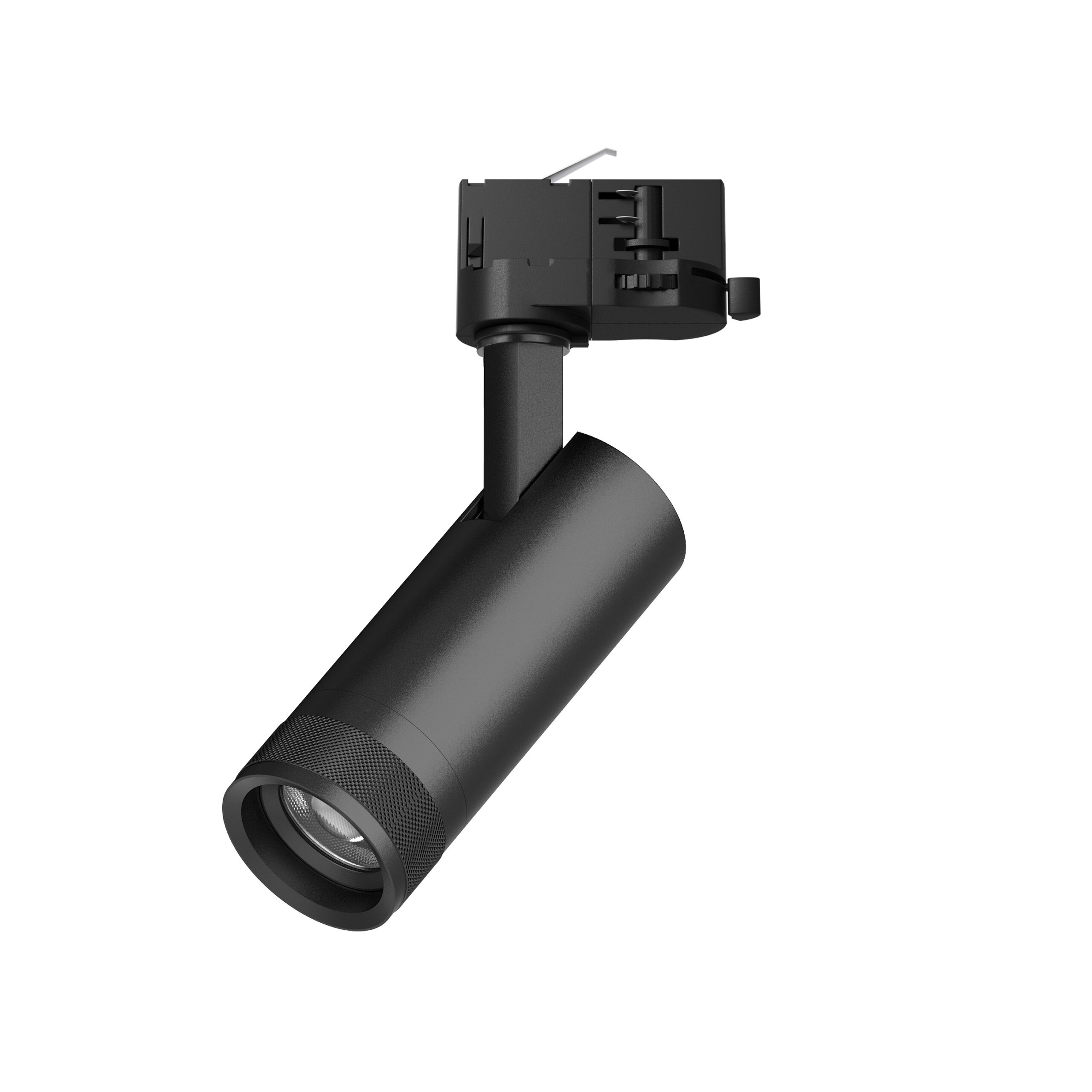 Светильник CANNO PRO д/треков QUATTRO LED 12W 840LM 20-55G ЧЕРНЫЙ 2700-4200-6000К IP20 с адаптером (304127 + 594007)
