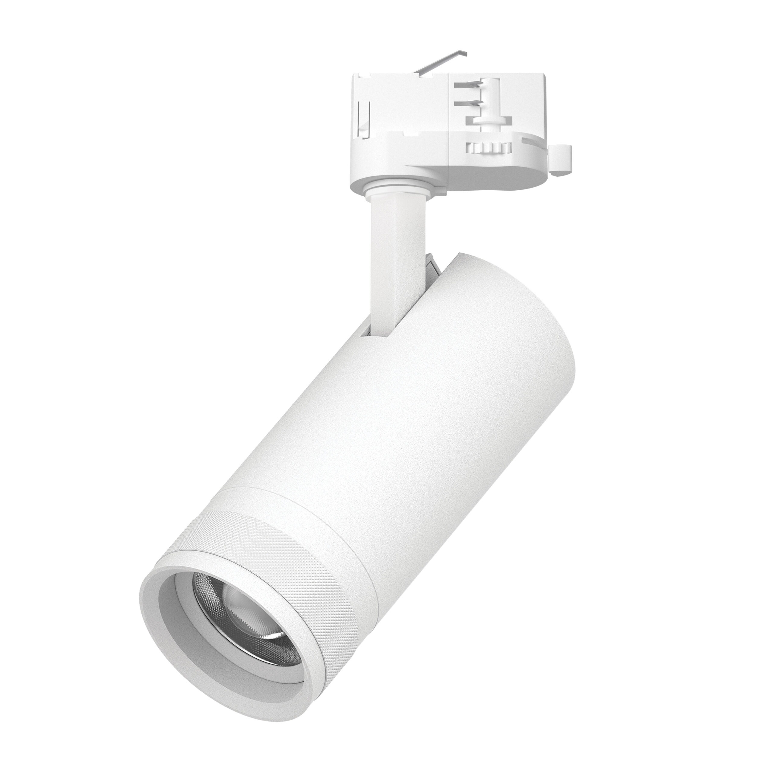 Светильник CANNO PRO д/треков QUATTRO LED 20W 1400LM 20-55G БЕЛЫЙ 2700-4200-6000К IP20 с адаптером (304206 + 594006)