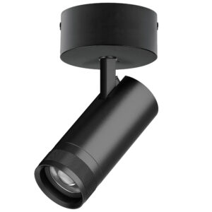 Светильник CANNO PRO накладной LED 20W 1400LM 20-55G ЧЕРНЫЙ 2700-4200-6000K IP20 с адаптером (304207 + 215017)