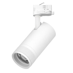 Светильник CANNO PRO д/треков QUATTRO LED 30W 2100LM 20-55G БЕЛЫЙ 2700-4200-6000K IP20 с адаптером (304306 + 594006)
