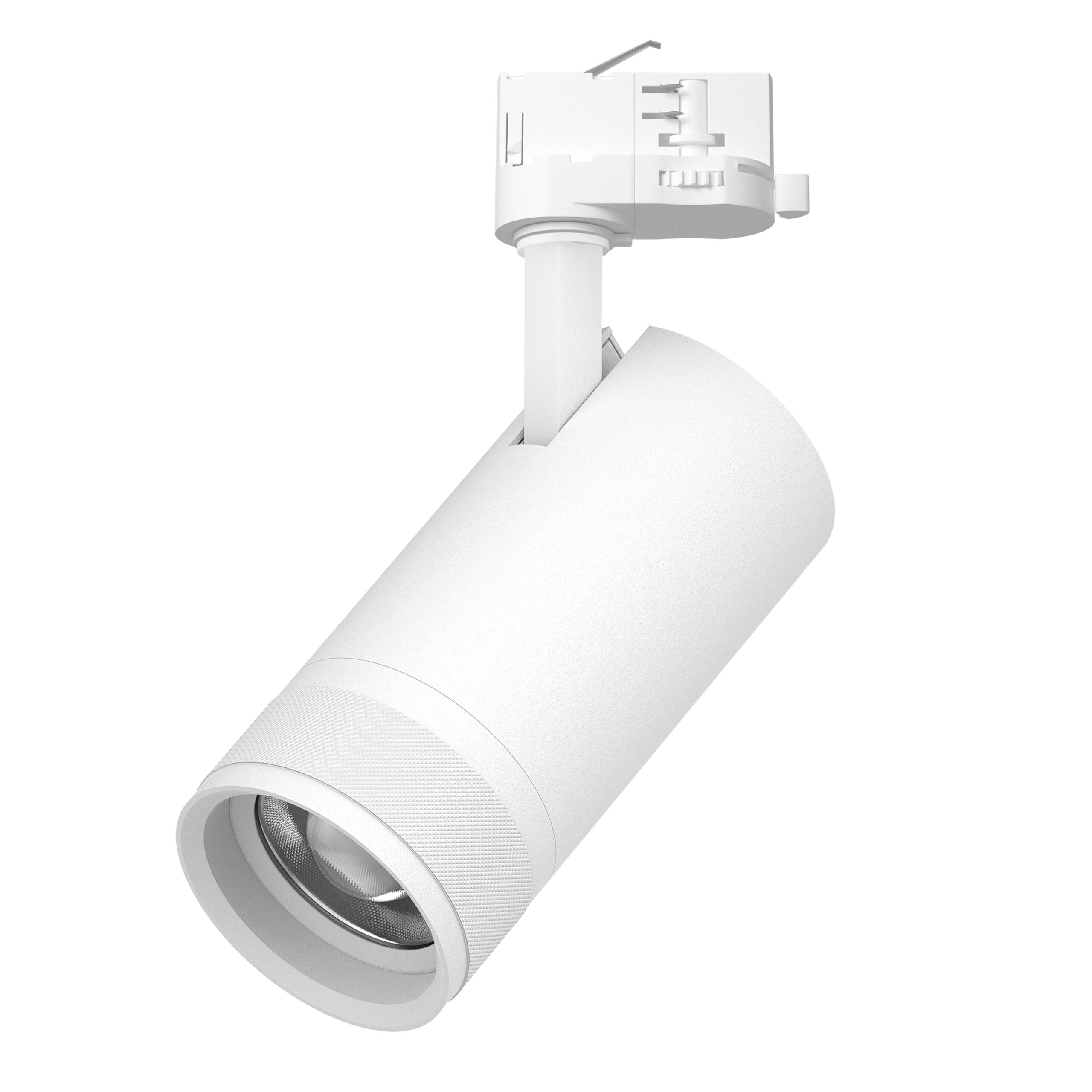 Светильник CANNO PRO д/треков QUATTRO LED 30W 2100LM 20-55G БЕЛЫЙ 2700-4200-6000K IP20 с адаптером (304306 + 594006)