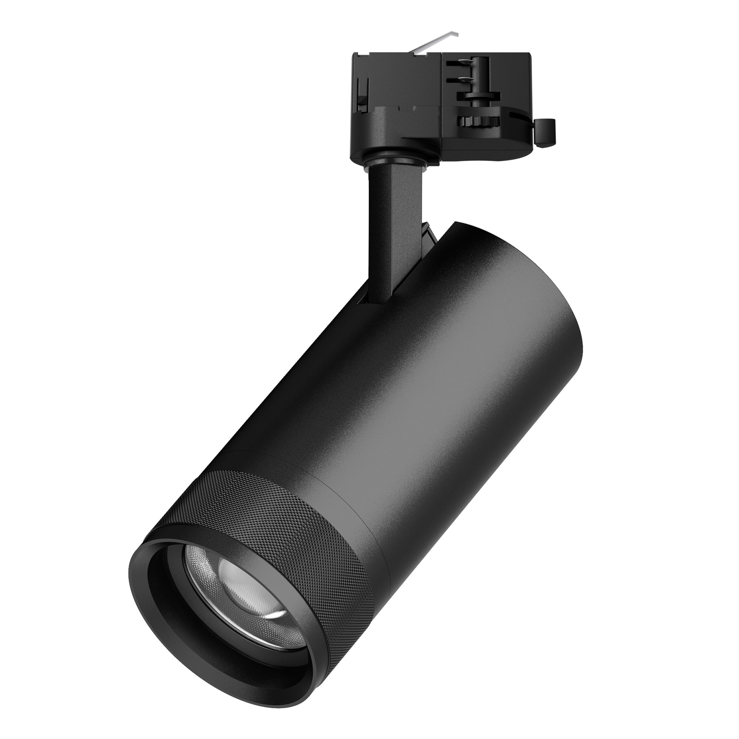 Светильник CANNO PRO д/треков QUATTRO LED 30W 2100LM 20-55G ЧЕРНЫЙ 2700-4200-6000K IP20 с адаптером (304307 + 594007)