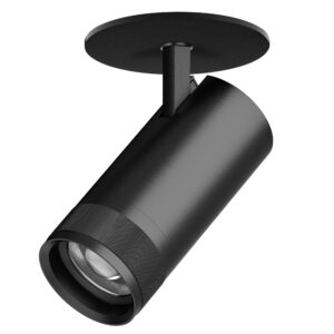 Светильник CANNO PRO встраиваемый LED 30W 2100LM 20-55G ЧЕРНЫЙ 2700-4200-6000K IP20 с адаптером (304307 + 215007)