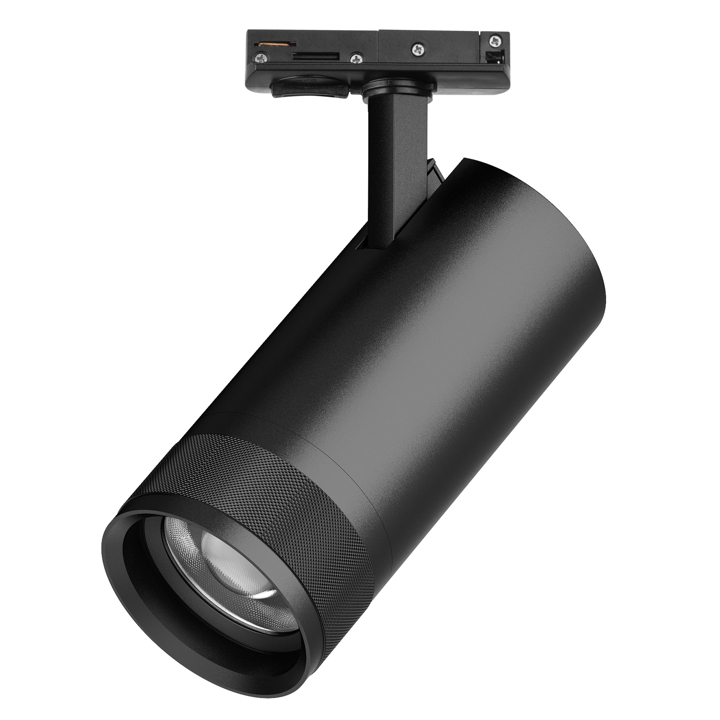 Светильник CANNO PRO д/треков BARRA LED 30W 2100LM 20-55G ЧЕРНЫЙ 2700-4200-6000K IP20 с тонким адаптером (304307 + 592007-SS)