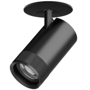 Светильник CANNO PRO встраиваемый LED 40W 2800LM 20-55G ЧЕРНЫЙ 2700-4200-6000K IP20 с адаптером (304407 + 215007)
