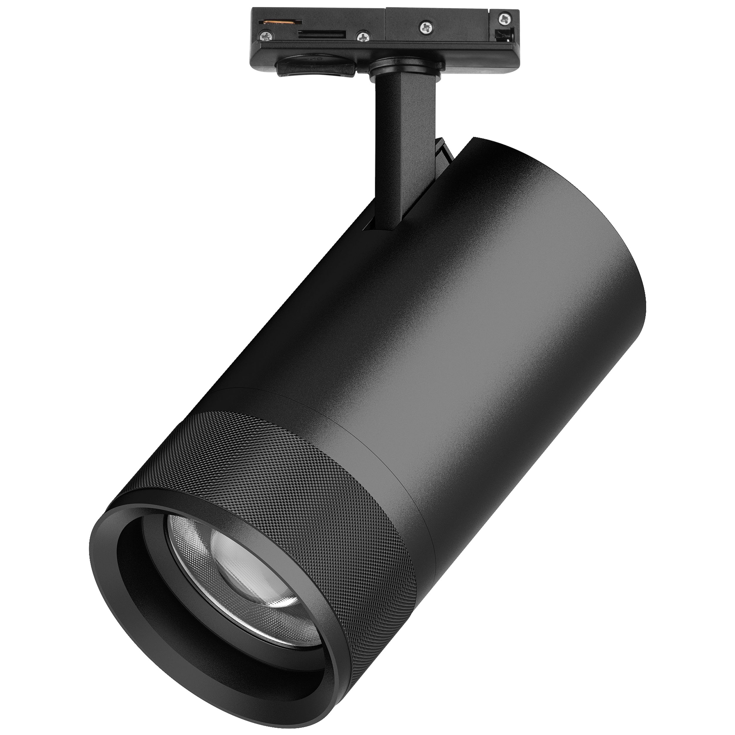 Светильник CANNO PRO д/треков BARRA LED 40W 2800LM 20-55G ЧЕРНЫЙ 2700-4200-6000K IP20 с тонким адаптером (304407 + 592007-SS)