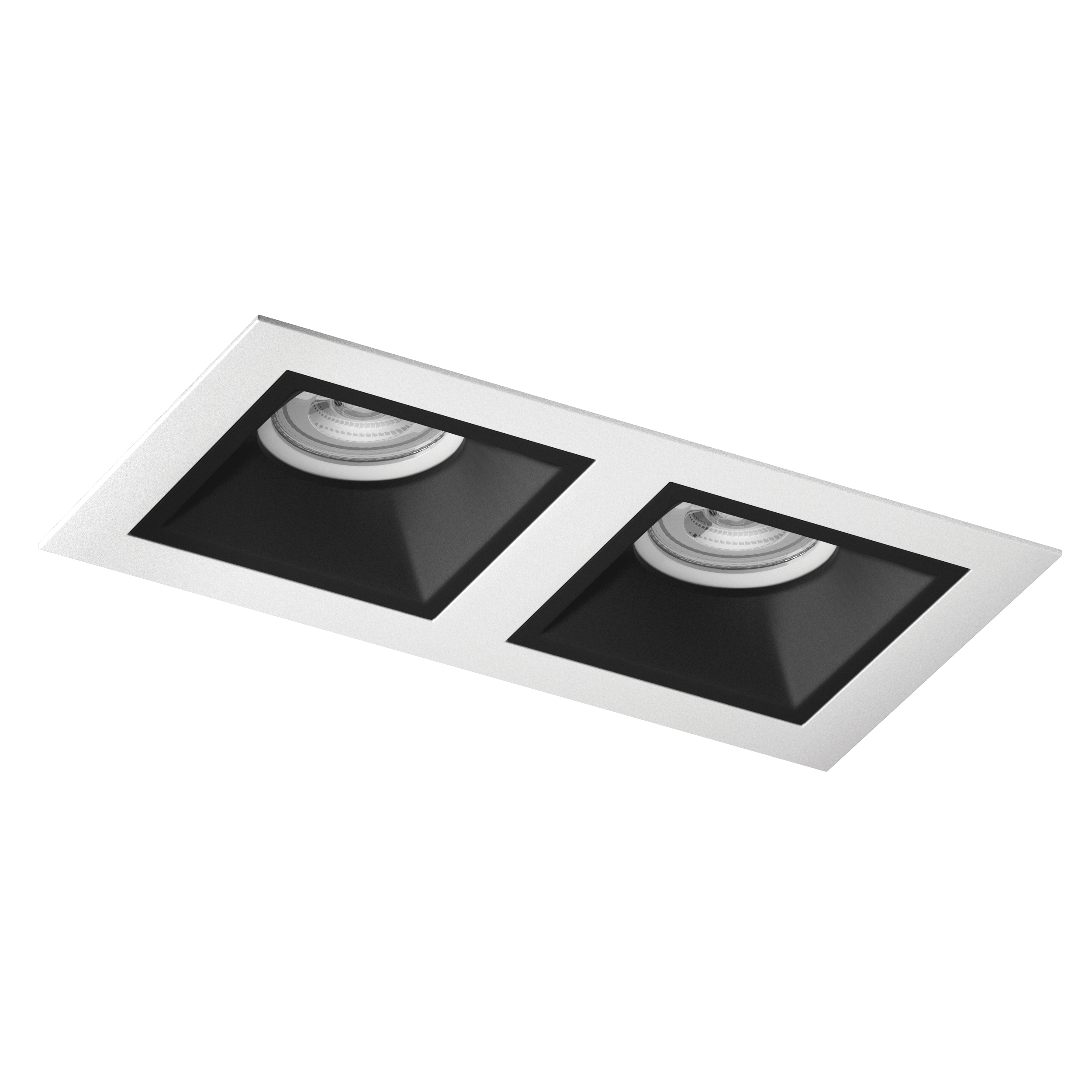 Светильник DOMINO QUADRO под LED модуль/лампу МR16 (214526+214507+214507+214006+214006)