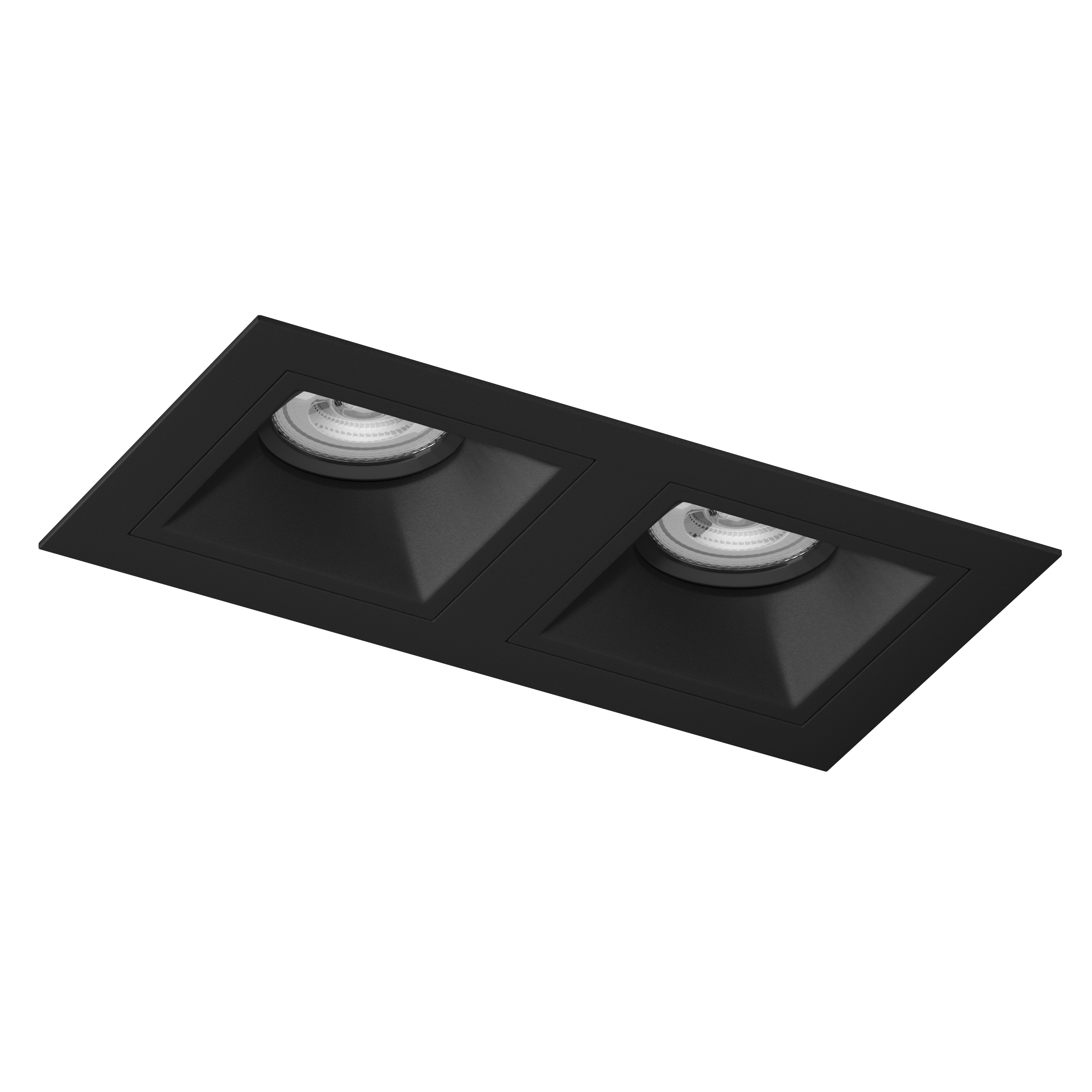 Светильник DOMINO QUADRO под LED модуль/лампу МR16 (214527+214507+214507+214007+214007)