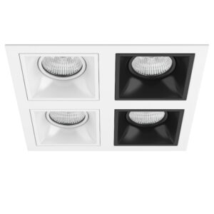 Светильник DOMINO QUADRO МR16 (214546+214506+214506+214507+214507)