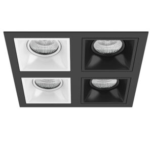 Светильник DOMINO QUADRO МR16 (214547+214506+214506+214507+214507)