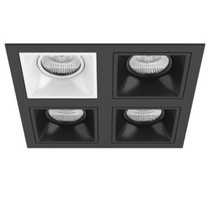 Светильник DOMINO QUADRO МR16 (214547+214506+214507+214507+214507)